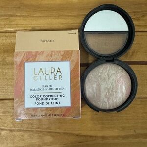 Laura Geller Baked Color Correcting Foundation - Porcelain